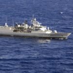 Ανακήρυξη ΑΟΖ στην Ανατολική Μεσόγειο: Το Στρατηγικό Δίλημμα της Αθήνας και οι Αντιδράσεις της Άγκυρας 2 Η ελληνική φρεγάτα Σπέτσαι F-453 σε αποστολή στην Ανατολική Μεσόγειο για την ΑΟΖ.